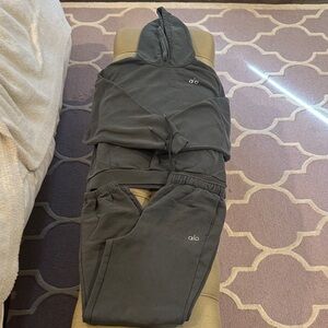 Alo Sweatsuit set Accolade Sweat pants & sweatshirt Dark Cactus Size M